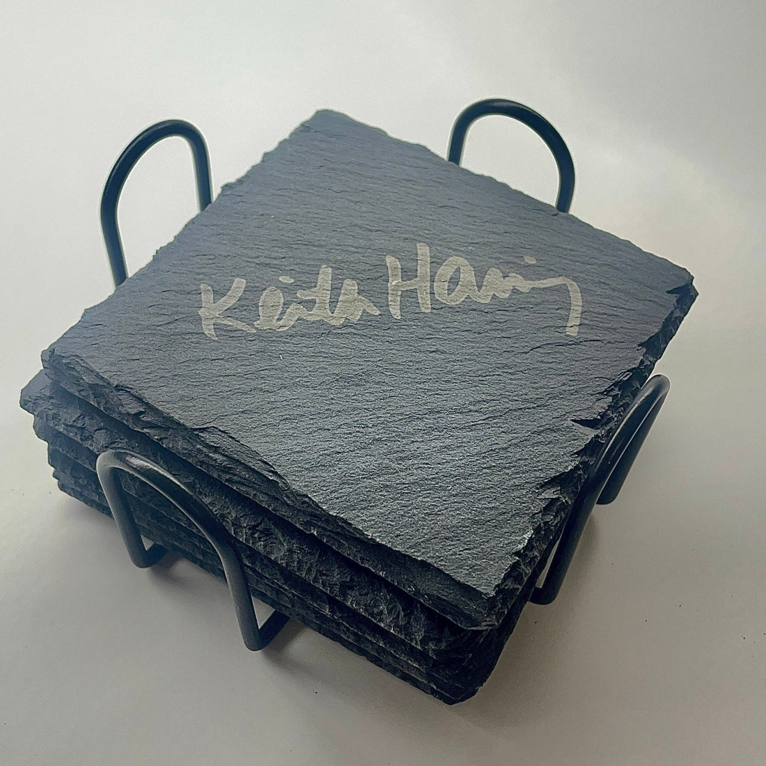 Keith Haring Stone Coasters - Art by Parts