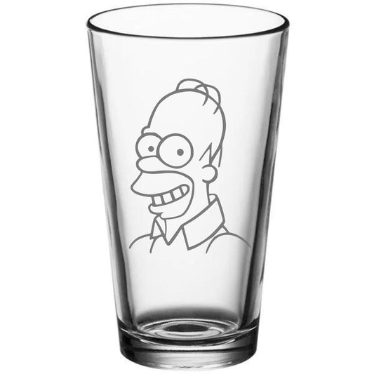 Homer Simpson Beer Glass: Cheers to Fun and Frothiness