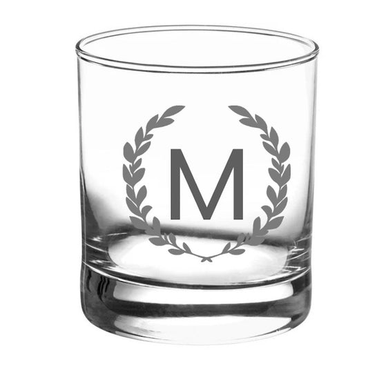 Monogram Rocks Glasses