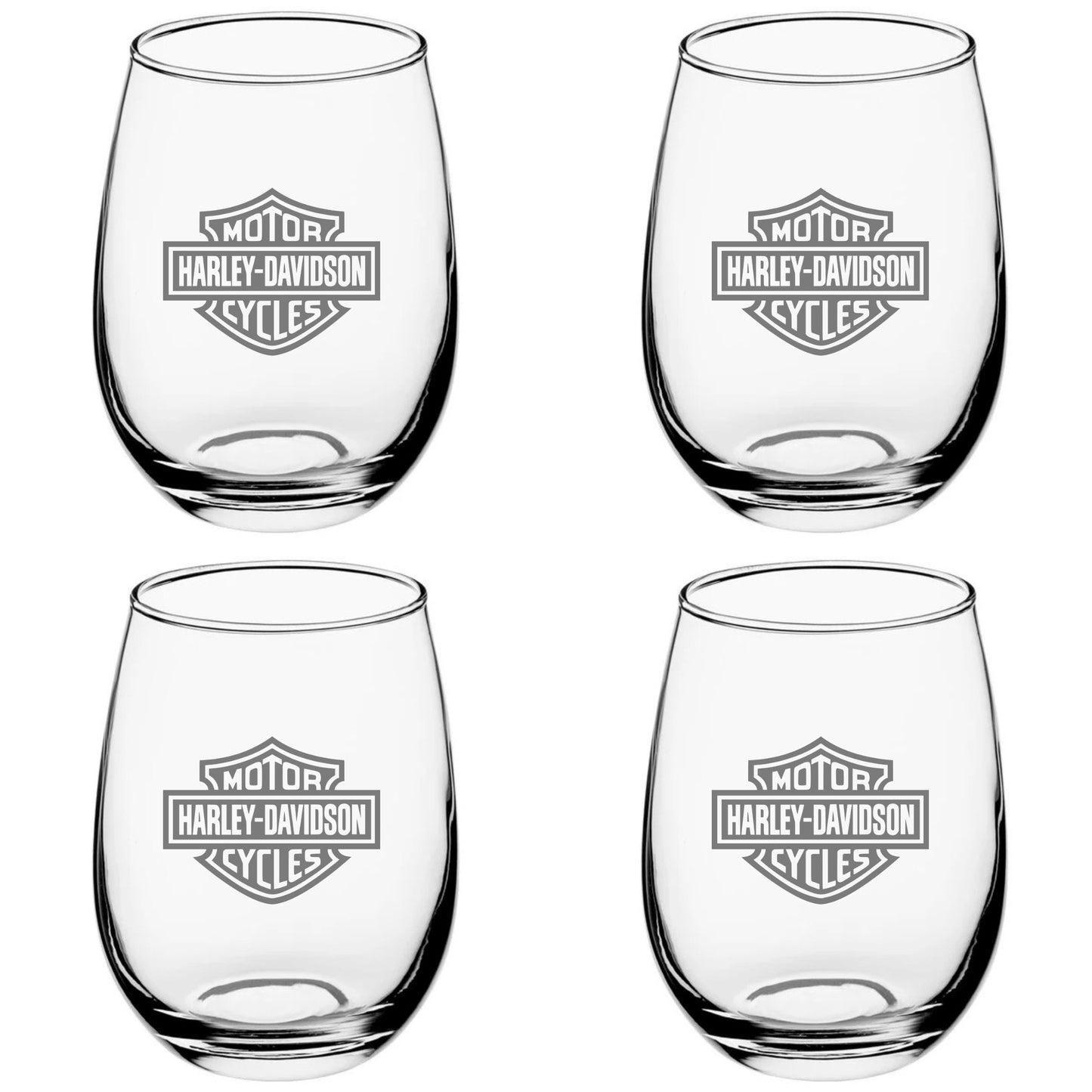 Harley Davidson Logo Wine Glass: Ride in Style