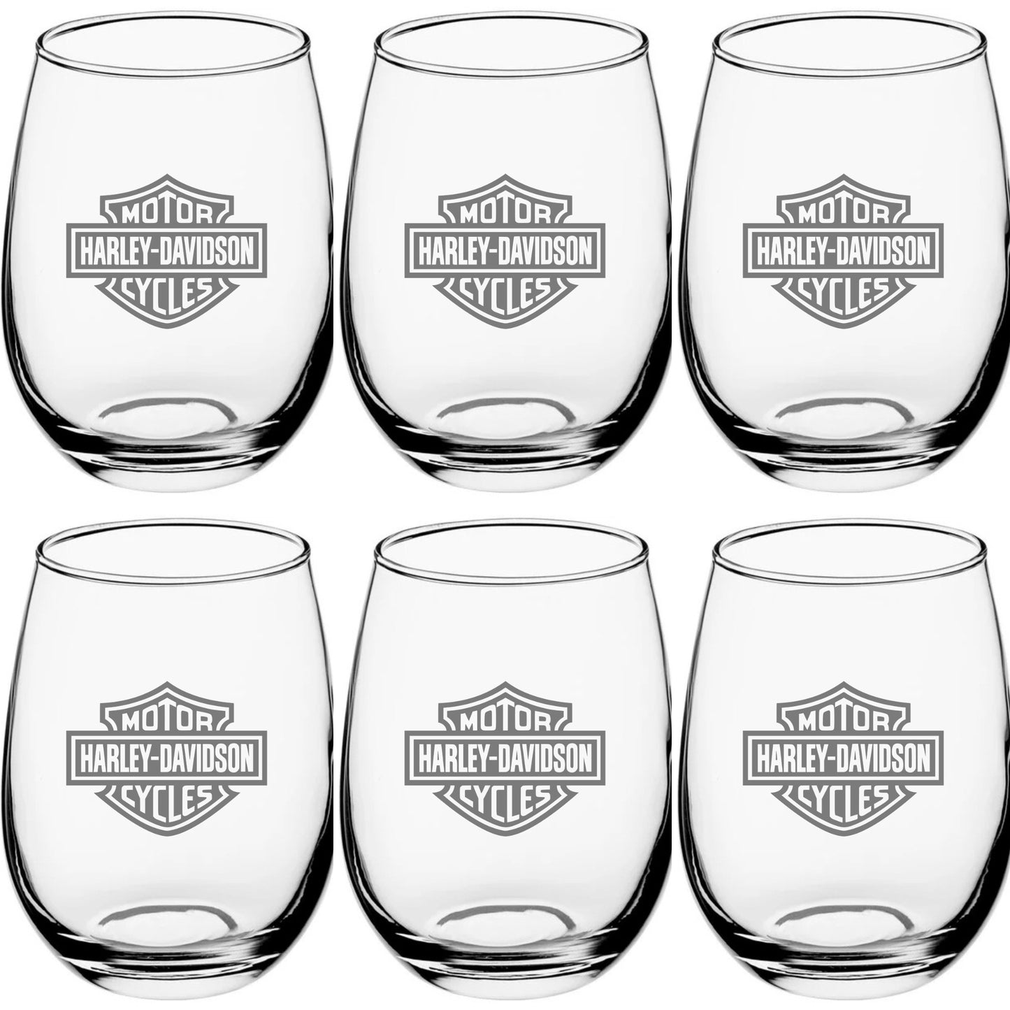 Harley Davidson Logo Wine Glass: Ride in Style