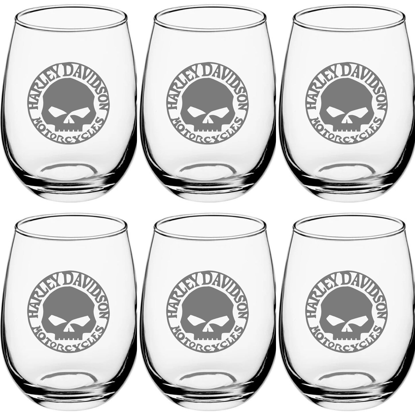 Harley Davidson Skull Wine Glass: Embrace the Biker Spirit