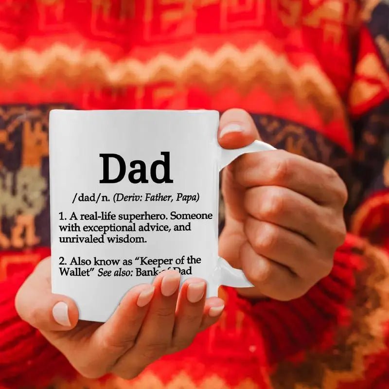 Father's Day Mug Cup 350ml Large Capacity Mug Cup - Art by Parts